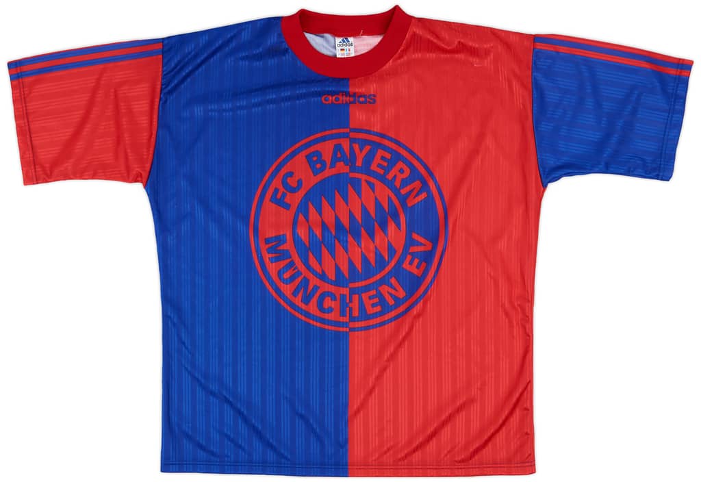 1995-96 Bayern Munich adidas Training Shirt - 9/10 - (L)