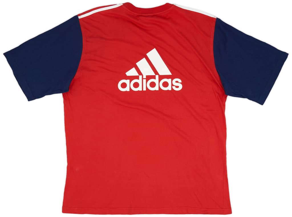 1999-00 Bayern Munich adidas Graphic Tee - 9/10 - (XL)