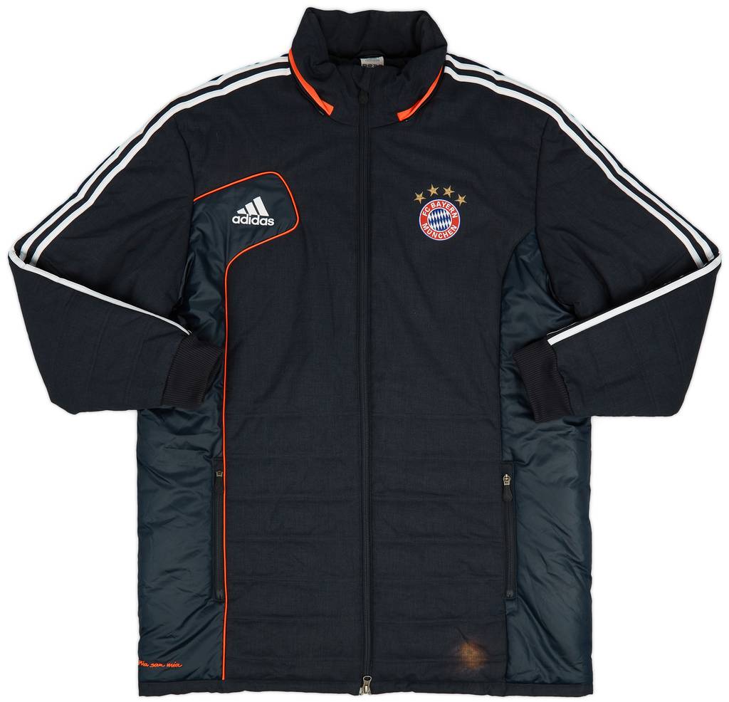 2012-13 Bayern Munich adidas Padded Bench Coat - 7/10 - (L/XL)