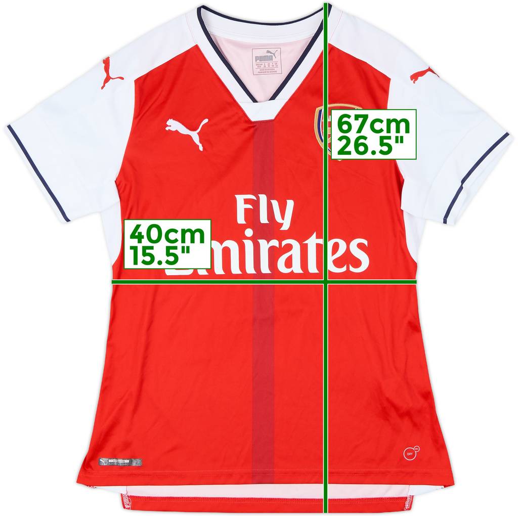 2016-17 Arsenal Home Shirt - 9/10 - (Women's M)