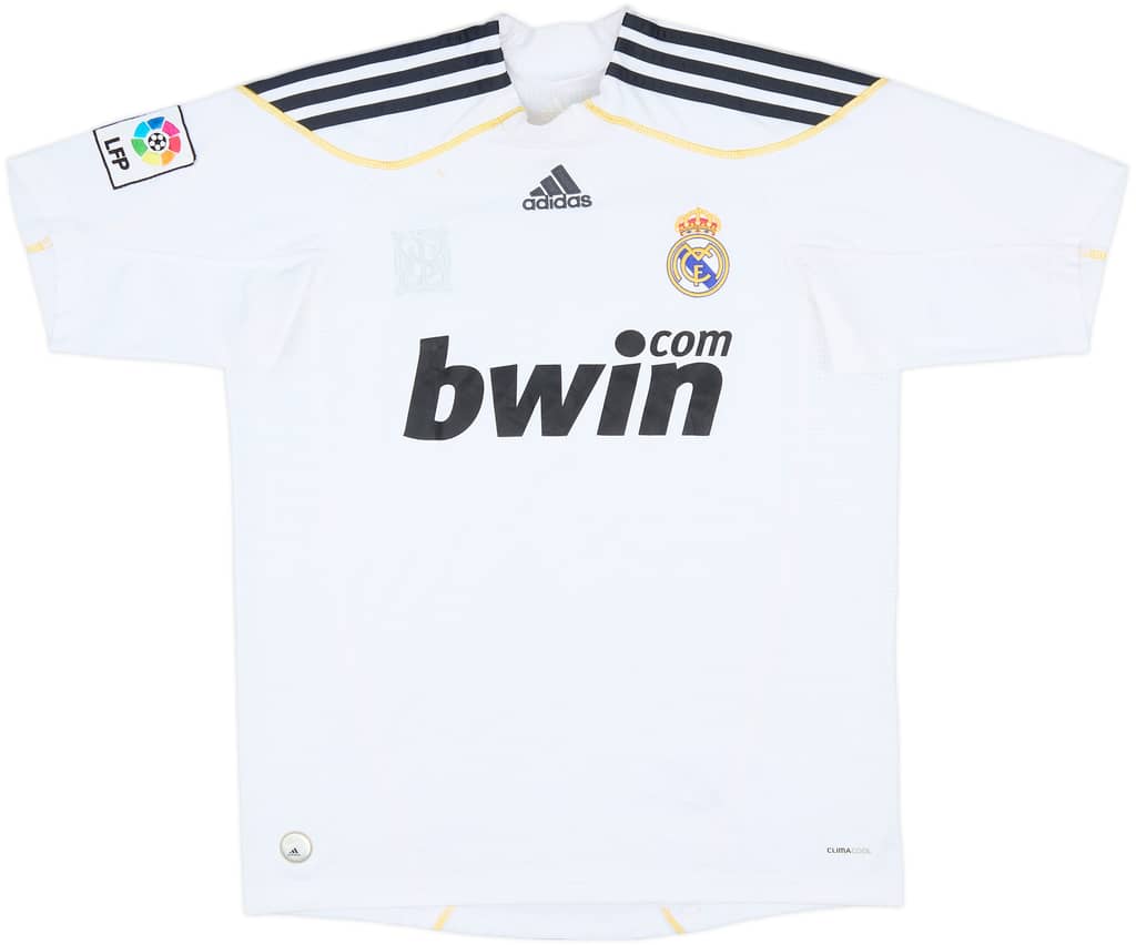 2009-10 Real Madrid Home Shirt - 7/10 - (XL.Boys)