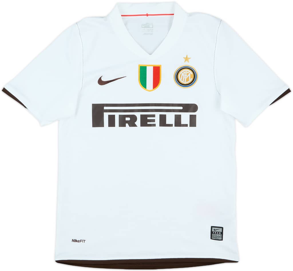 2008-09 Inter Milan Away Shirt - 9/10 - (M.Boys)