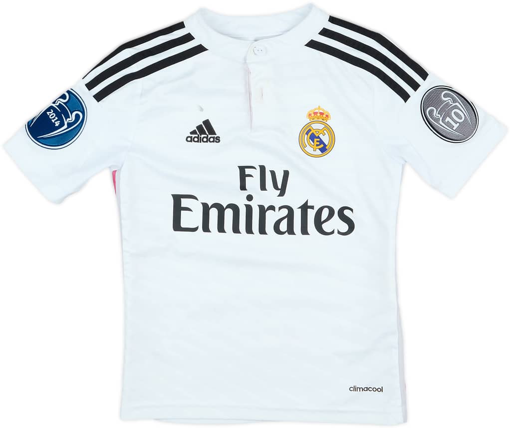 2014-15 Real Madrid Home Shirt - 6/10 - (S.Boys)