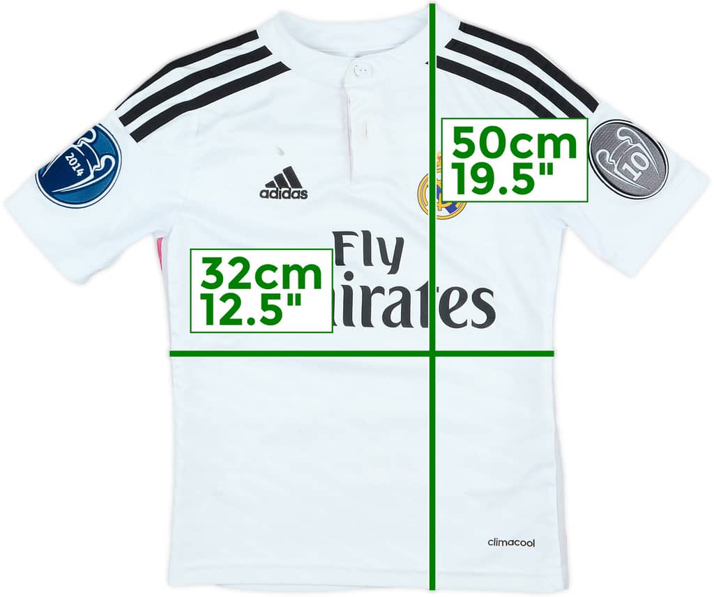 2014-15 Real Madrid Home Shirt - 6/10 - (S.Boys)