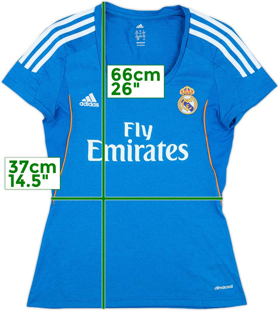 2013-14 Real Madrid Away Shirt - 9/10 - (Women's S)