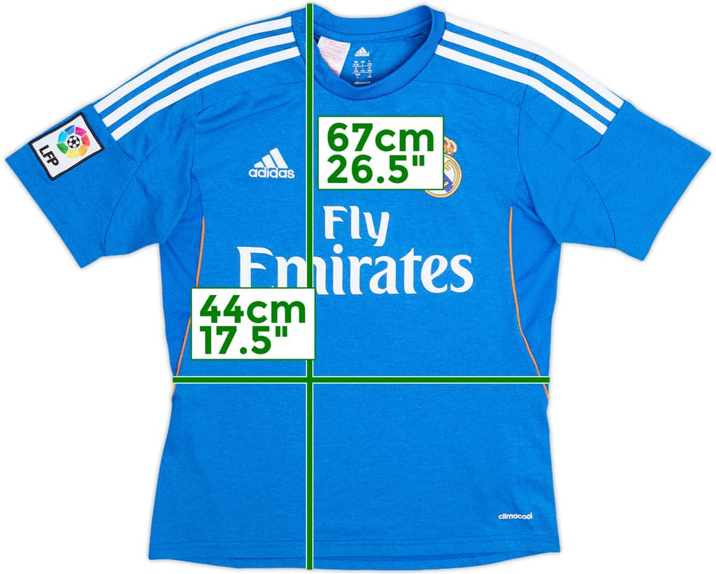2013-14 Real Madrid Away Shirt - 7/10 - (L.Boys)
