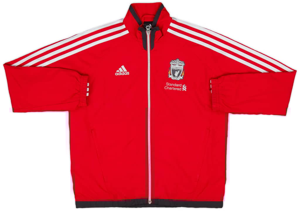 2011-12 Liverpool adidas Track Jacket - 9/10 - (S.Boys)