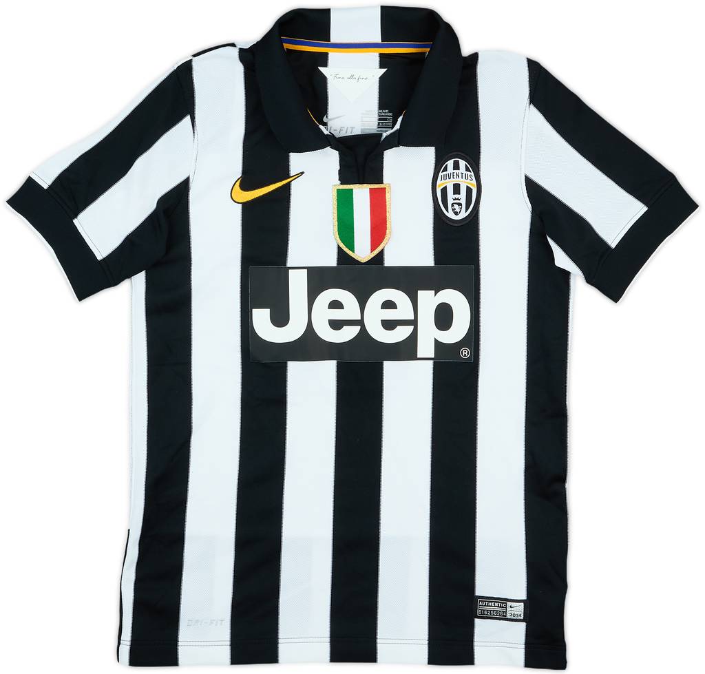 2014-15 Juventus Home Shirt - 10/10 - (S.Boys)