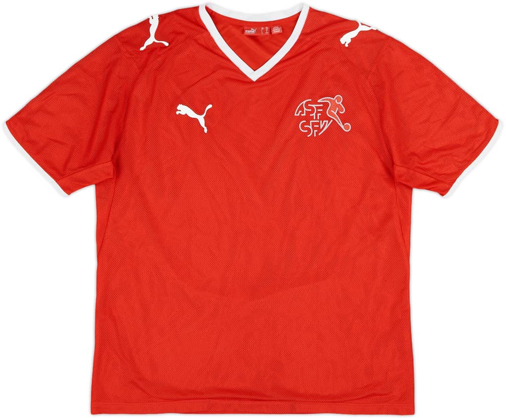 2008-10 Switzerland Home Shirt - 8/10 - (XL.Boys)