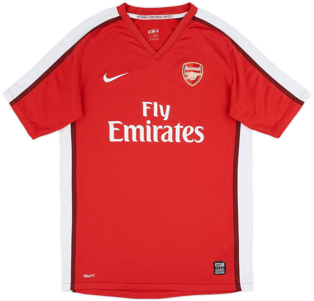 2008-10 Arsenal Home Shirt - 7/10 - (XL.Boys)