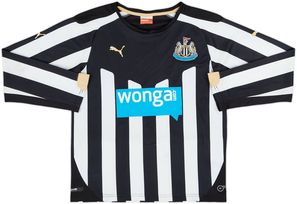 2014-15 Newcastle Home L/S Shirt - 8/10 - (L.Boys)