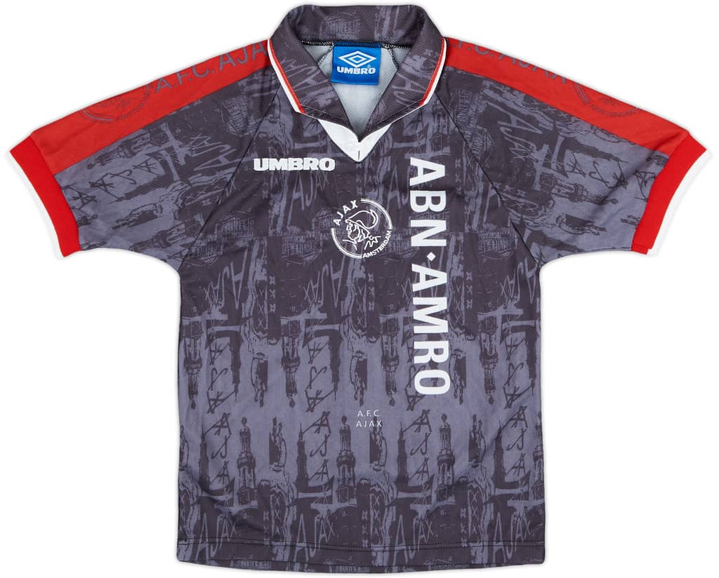 1996-97 Ajax Away Shirt - 9/10 - (S.Boys)