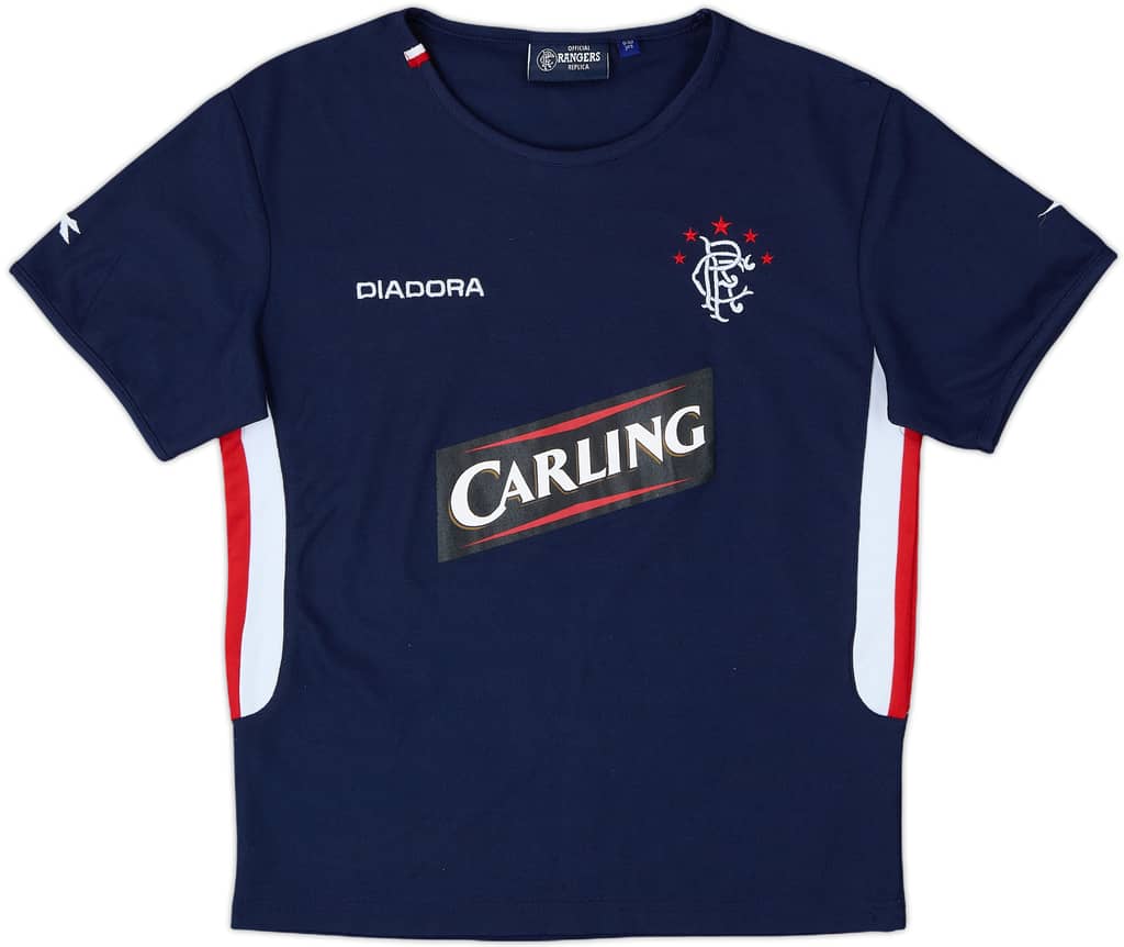 2003-05 Rangers Diadora Training Shirt - 8/10 - (S.Boys)
