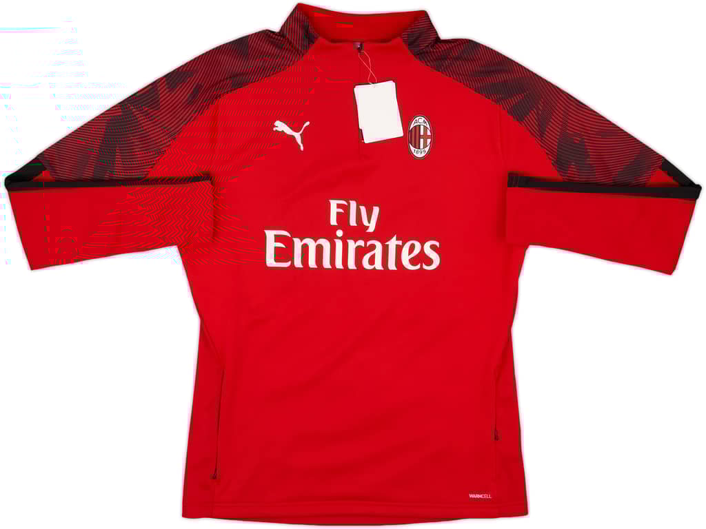 2019-20 AC Milan Puma 1/4 Zip Drill Top (L)