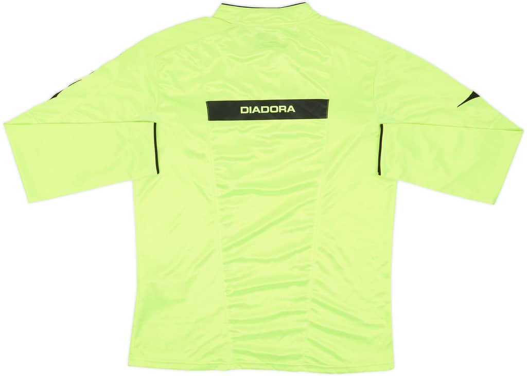 2010s Italy Diadora Referee L/S Shirt (M)