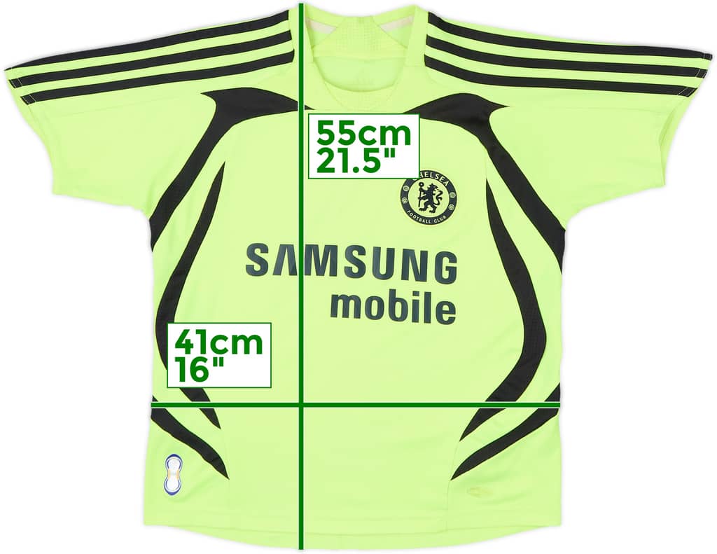 2007-08 Chelsea Away Shirt - 7/10 - (6-7 Years)