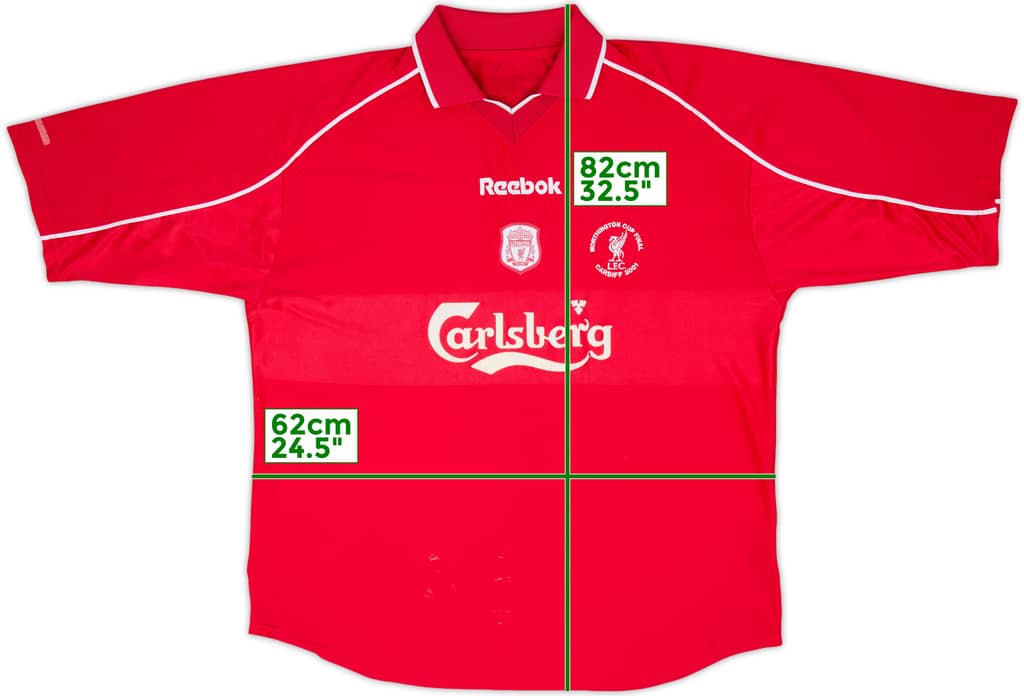 2000-02 Liverpool 'Worthington Cup Final' Home Shirt - 5/10 - (L)