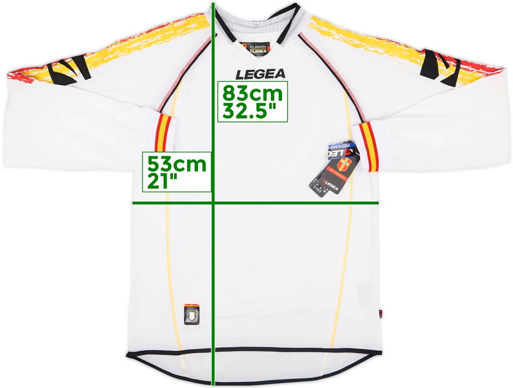 2005-06 Messina Home L/S Shirt (XL)