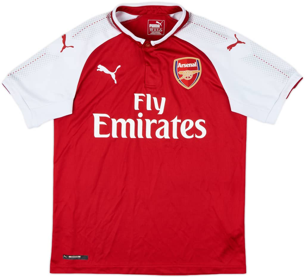 2017-18 Arsenal Home Shirt - 8/10 - (L.Boys)