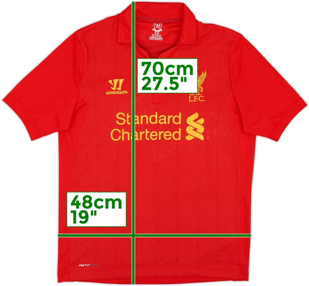 2013-14 Liverpool Home Shirt - 5/10 - (XL.Boys)