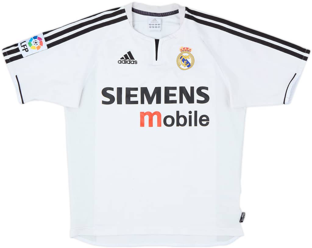 2003-04 Real Madrid Home Shirt - 6/10 - (XL.Boys)