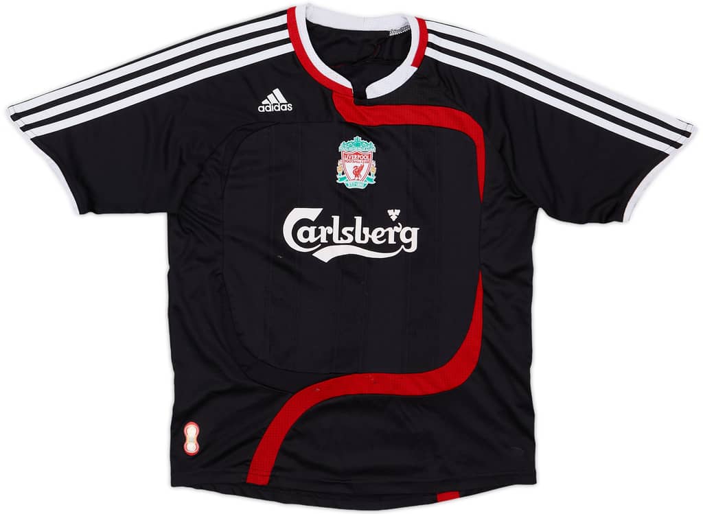 2007-08 Liverpool Third Shirt - 7/10 - (M.Boys)