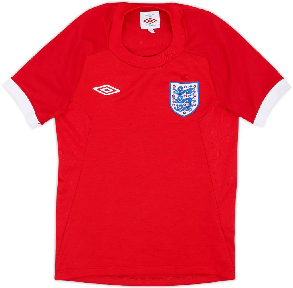 2010-11 England Away Shirt - 8/10 - (S.Boys)