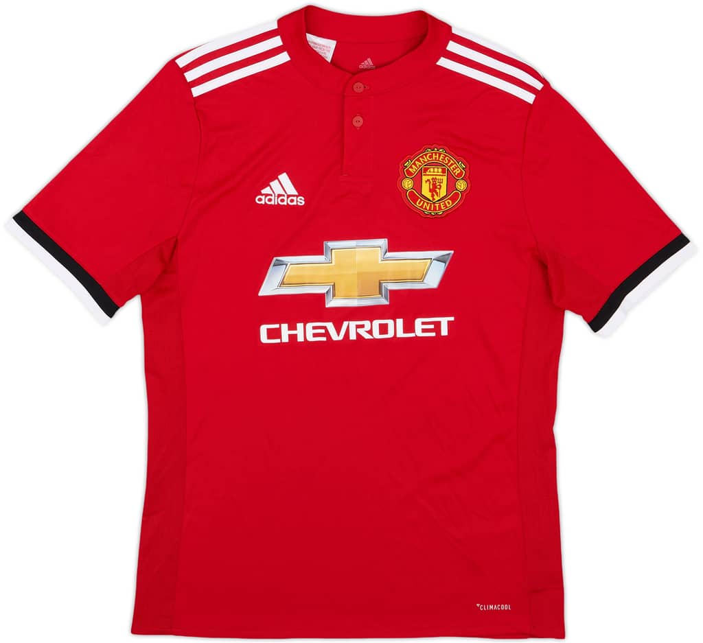 2017-18 Manchester United Home Shirt - 8/10 - (XL.Boys)