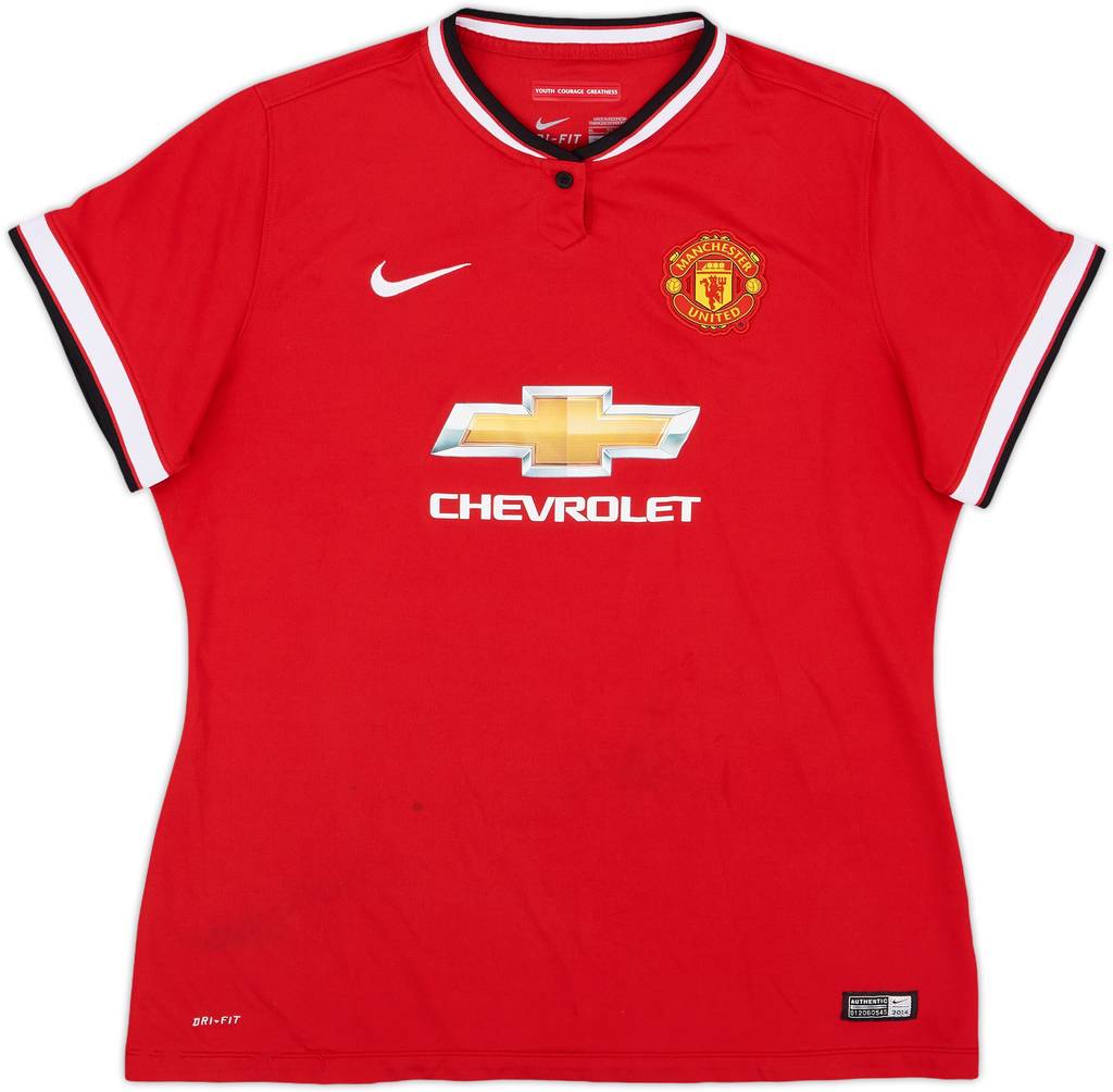 2014-15 Manchester United Home Shirt - 6/10 - (Women's XL)