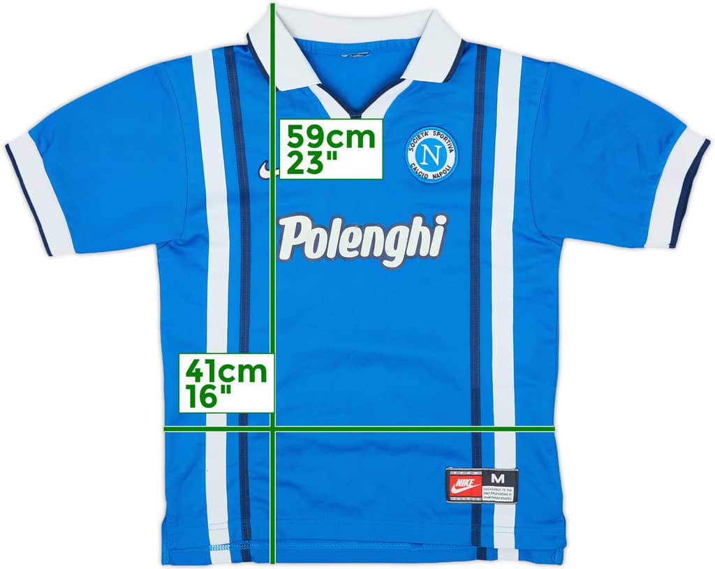 1997-98 Napoli Home Shirt - 6/10 - (M.Boys)
