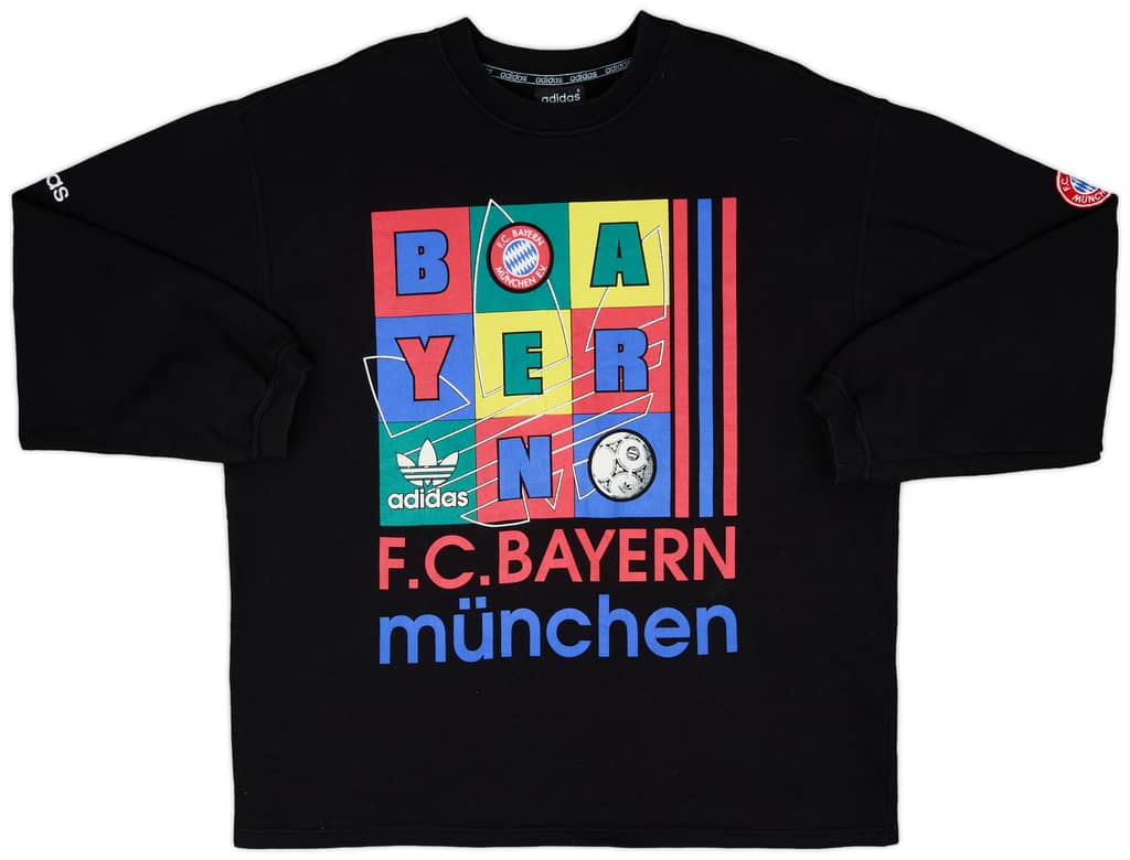 1994-95 Bayern Munich adidas Sweat Top - 9/10 - (XL)
