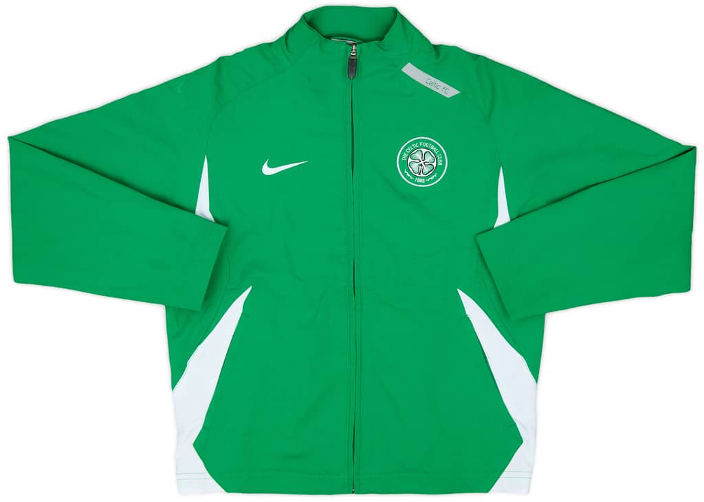 2007-08 Celtic Nike Track Jacket - 9/10 - (S.Boys)