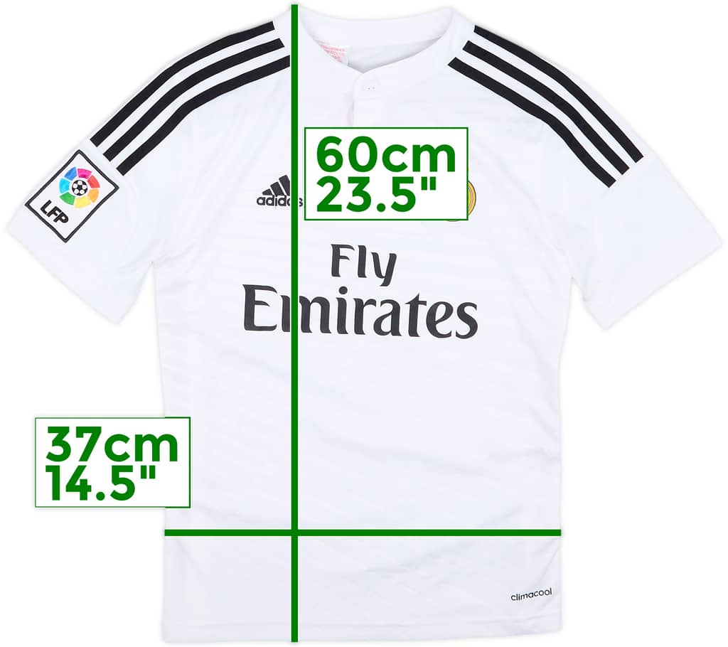 2014-15 Real Madrid Home Shirt - 6/10 - (M.Boys)