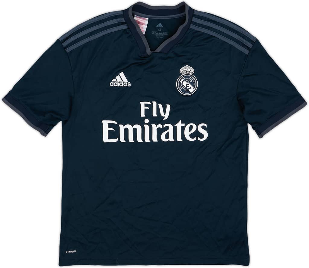 2018-19 Real Madrid Away Shirt - 8/10 - (XL.Boys)