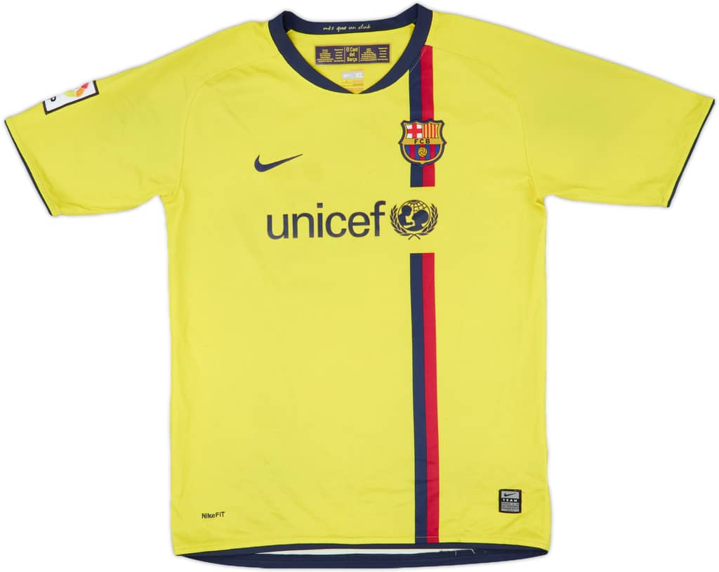 2008-10 Barcelona Away Shirt - 6/10 - (XL.Boys)