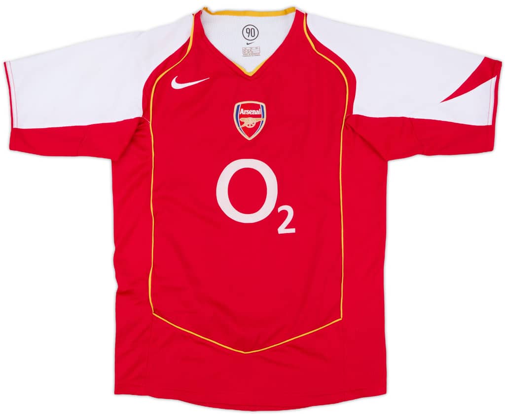 2004-05 Arsenal Home Shirt - 7/10 - (XL.Boys)