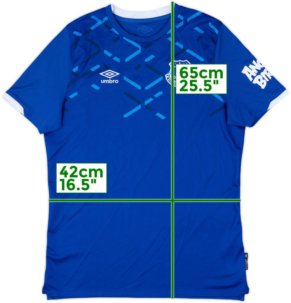 2019-20 Everton Home Shirt - 10/10 - (XL.Boys)