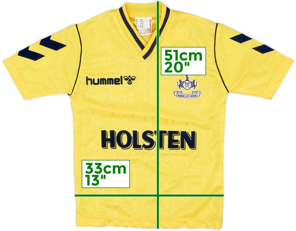 1988-91 Tottenham Away Shirt - 10/10 - (7-8 Years)