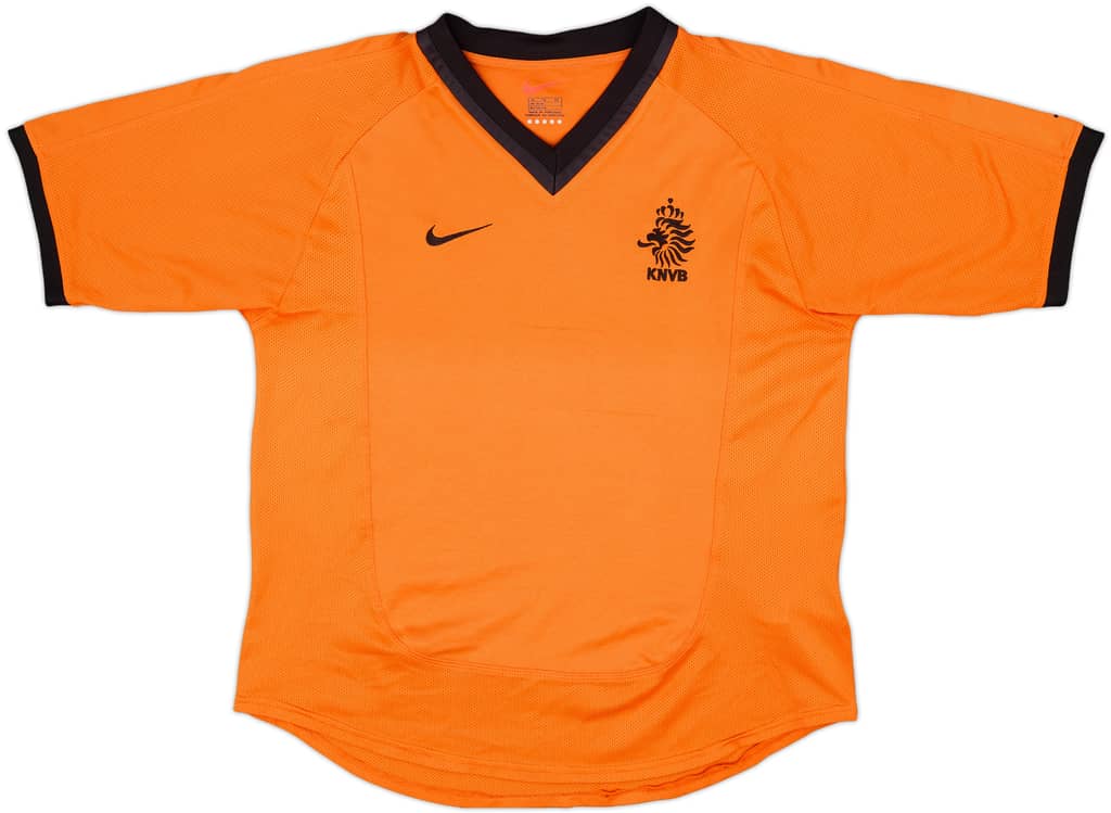2000-02 Netherlands Home Shirt - 7/10 - (XL.Boys)