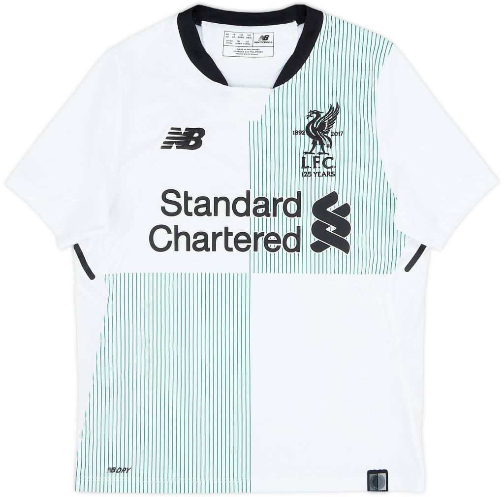 2017-18 Liverpool Away Shirt - 9/10 - (S.Boys)