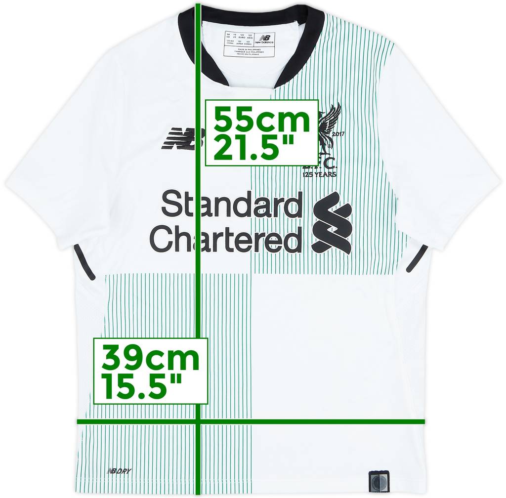 2017-18 Liverpool Away Shirt - 9/10 - (S.Boys)
