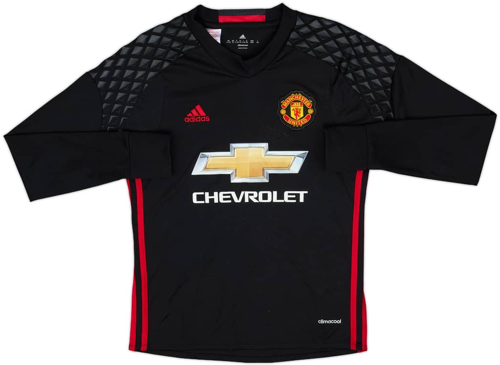 2016-17 Manchester United GK Shirt - 7/10 - (M.Boys)