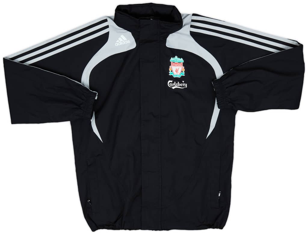2008-09 Liverpool adidas Track Jacket - 9/10 - (M.Boys)