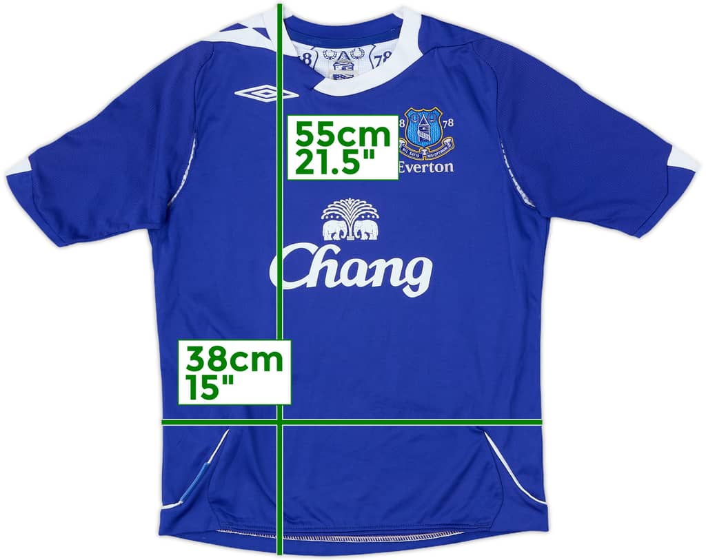 2006-07 Everton Home Shirt - 8/10 - (S.Boys)