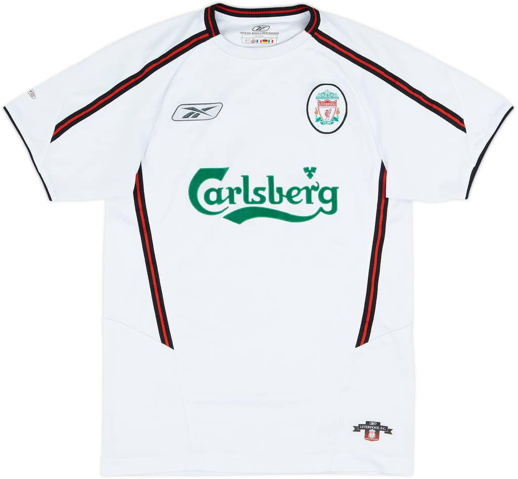 2003-04 Liverpool Away Shirt - 8/10 - (Y)