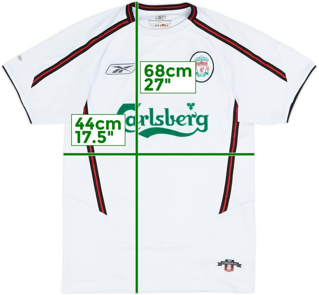 2003-04 Liverpool Away Shirt - 8/10 - (Y)