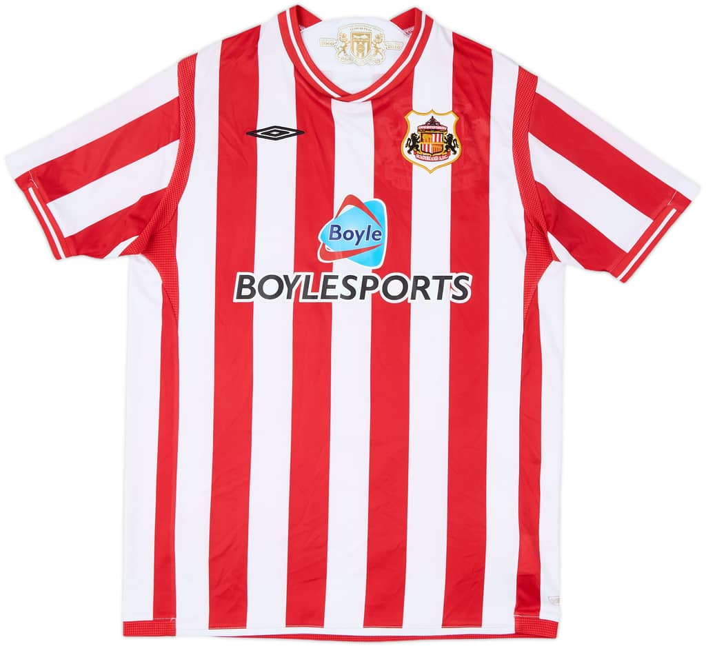 2009-10 Sunderland Home Shirt - 8/10 - (XL.Boys)