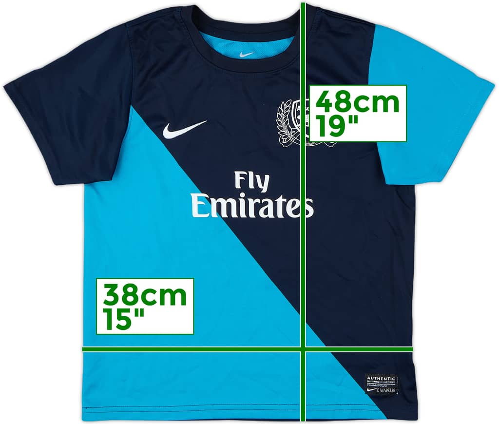 2011-12 Arsenal Away Shirt - 7/10 - (6-7 Years)