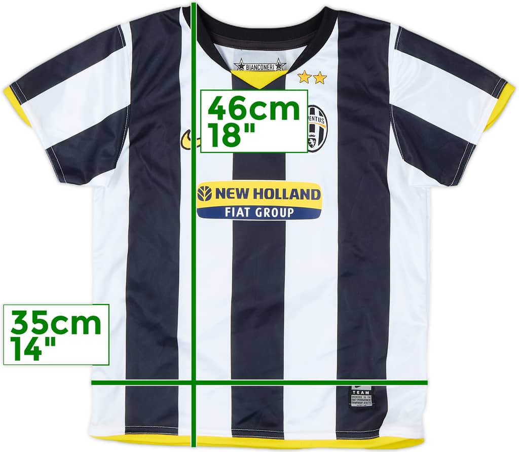 2008-09 Juventus Home Shirt - 10/10 - (4-5 Years)