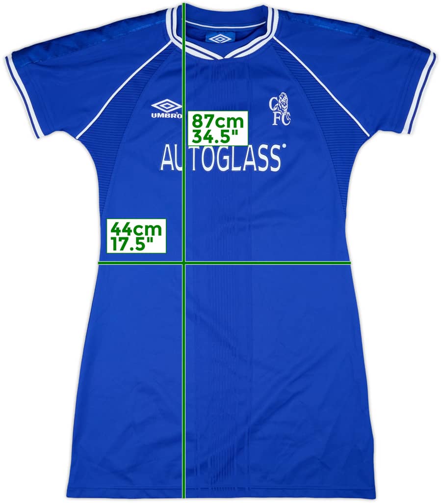 1999-01 Chelsea Home Dress - 9/10 - (Women's M)